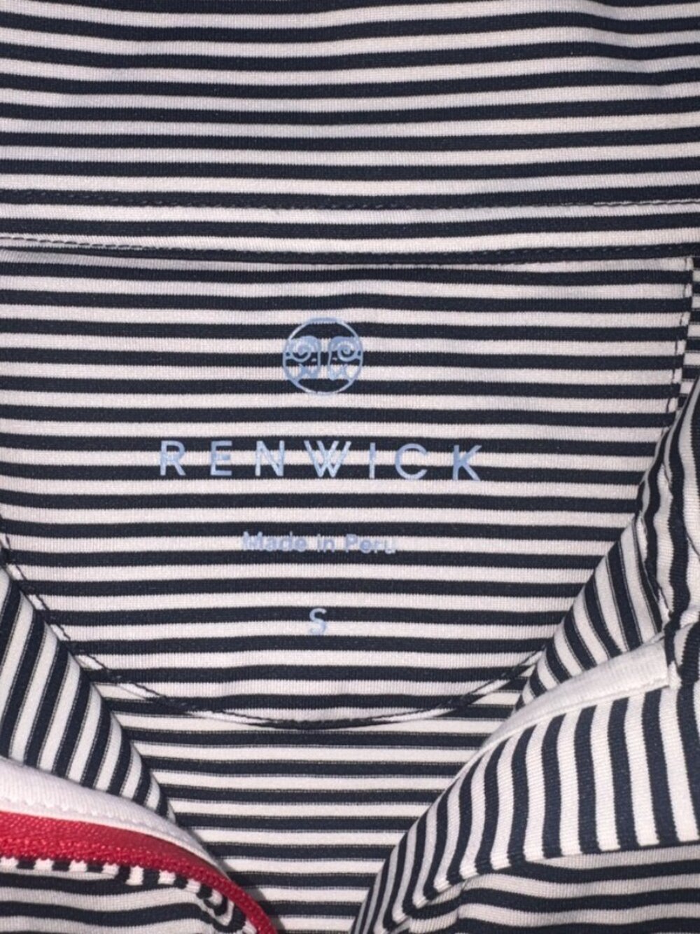 Women's Long-Sleeve Striped Quarter-Zip Performance Top - Black & White - Picture 6 of 11